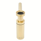 Sifon za Umivaonik SAT Aurum u sjajnoj zlatnoj boji, okruglog dizajna i s priključkom DN32