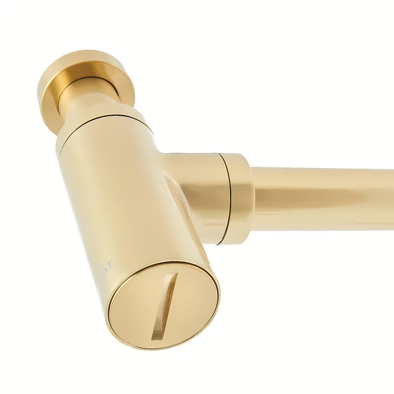 Sifon za Umivaonik SAT Aurum u sjajnoj zlatnoj boji, okruglog dizajna i s priključkom DN32