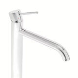 SAT Aurum visoka jednoručna baterija miješalica za umivaonik u sjajnoj krom izvedbi s okruglim dizajnom