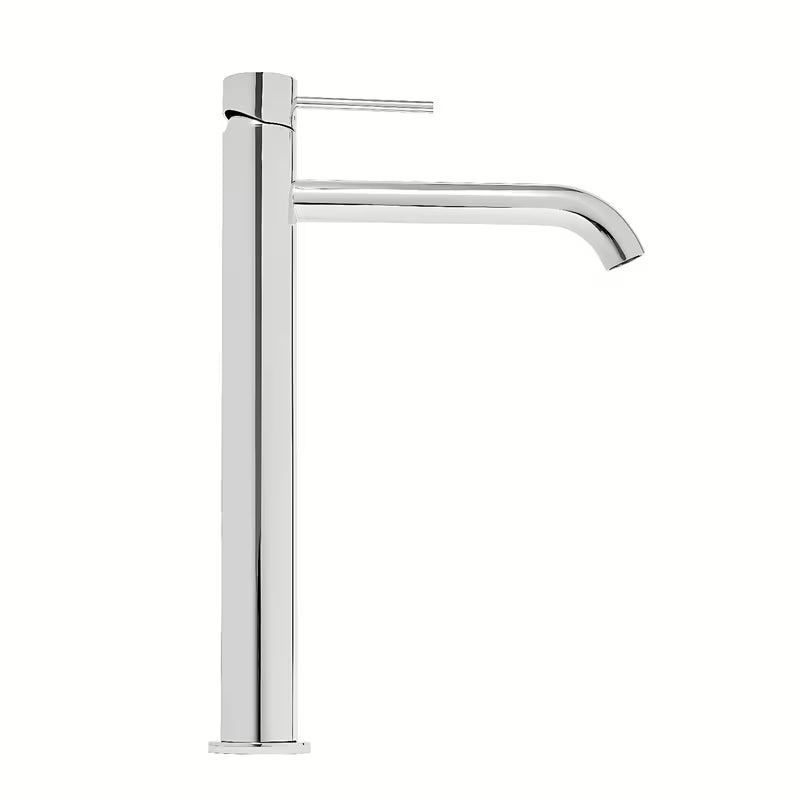 SAT Aurum visoka jednoručna baterija miješalica za umivaonik u sjajnoj krom izvedbi s okruglim dizajnom