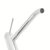 SAT Aurum visoka jednoručna baterija miješalica za umivaonik u sjajnoj krom izvedbi s okruglim dizajnom