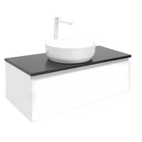 Bijela viseća kupaonski ormarić SAT B-Way 1 s pokrovnom pločom, 99x45x30 cm