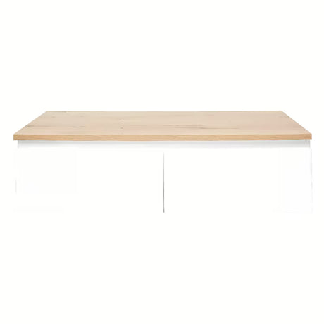 Viseća kupaonski ormarić SAT B-Way 1 s pokrovnom pločom u bijelom sjaju, 119x30x45 cm