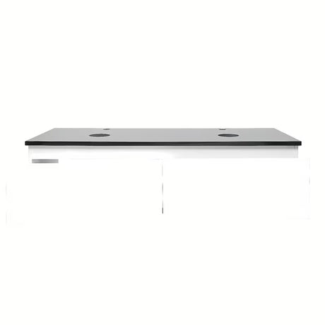 Viseća kupaonski ormarić SAT B-Way 1 u bijelom sjaju s pokrovnom pločom 119x45x30 cm