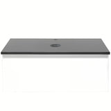 Viseća kupaonski ormarić SAT B-Way 1 s pokrovnom pločom u bijeloj boji, 99x45x30 cm