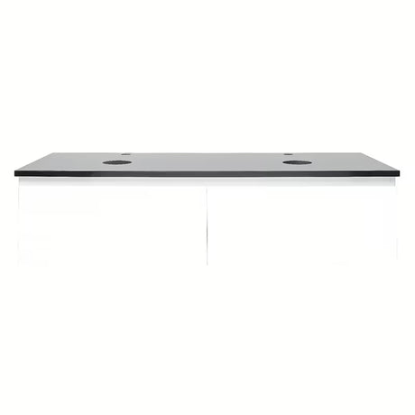 Viseća kupaonski ormarić SAT B-Way 1 u bijelom sjaju s pokrovnom pločom 119x45x30 cm