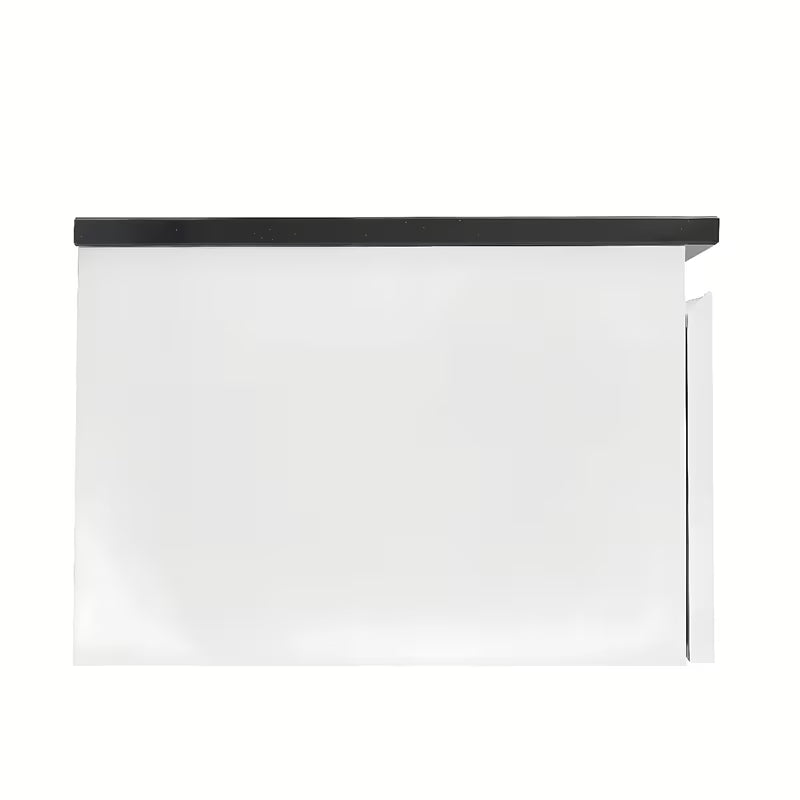 Viseća kupaonski ormarić SAT B-Way 1 u bijelom sjaju s pokrovnom pločom 119x45x30 cm