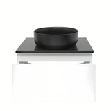 Viseća kupaonski ormarić SAT B-Way 1 s pokrovnom pločom u bijeloj boji sa sjajnom završnom obradom