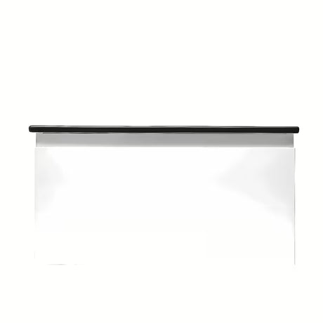 Viseća kupaonski ormarić SAT B-Way 1 u bijelom sjaju s granitnom pokrovnom pločom