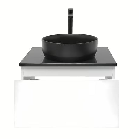 Viseća kupaonski ormarić SAT B-Way 1 u bijelom sjaju s pokrovnom pločom