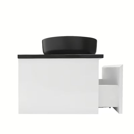 Viseća kupaonski ormarić SAT B-Way 1 u bijeloj boji sa sjajnom površinom i pokrovnom pločom