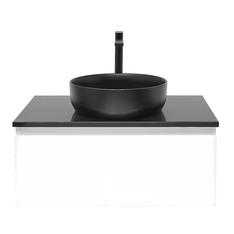 Viseća kupaonski ormarić SAT B-Way 1 u bijeloj boji sa sjajnom površinom i pokrovnom pločom