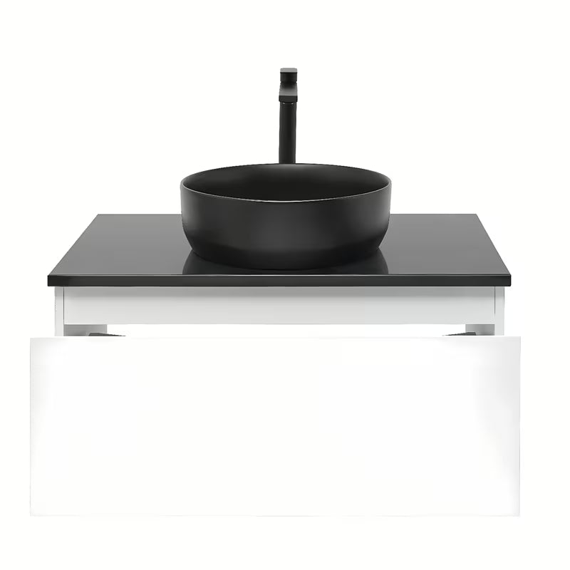 Viseća kupaonski ormarić SAT B-Way 1 u bijeloj boji sa sjajnom površinom i pokrovnom pločom