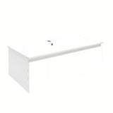 Viseća kupaonski ormarić SAT B-Way 1 s keramičkim umivaonikom u bijeloj boji sa sjajnom završnom obradom