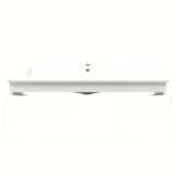 Viseća kupaonski ormarić SAT B-Way 1 s keramičkim umivaonikom u bijeloj boji sa sjajnom završnom obradom