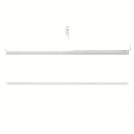 Viseća kupaonski ormarić s keramičkim umivaonikom SAT B-Way 1 u bijeloj boji sa sjajnom površinom