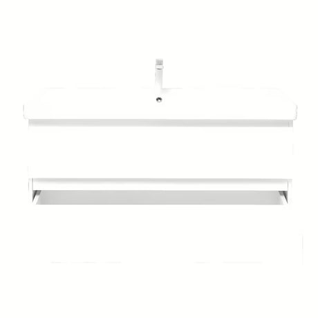 Viseća kupaonski ormarić s keramičkim umivaonikom SAT B-Way 1 u bijeloj boji sa sjajnom površinom