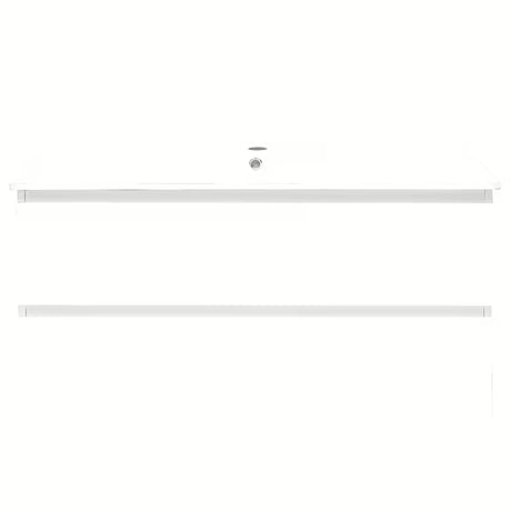 Viseća kupaonski ormarić s umivaonikom SAT B-Way 1 u sjajnoj bijeloj boji s dvije ladice