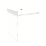 Viseća kupaonski ormarić s keramičkim umivaonikom SAT B-Way 1 u bijeloj boji sa sjajnom završnom obradom