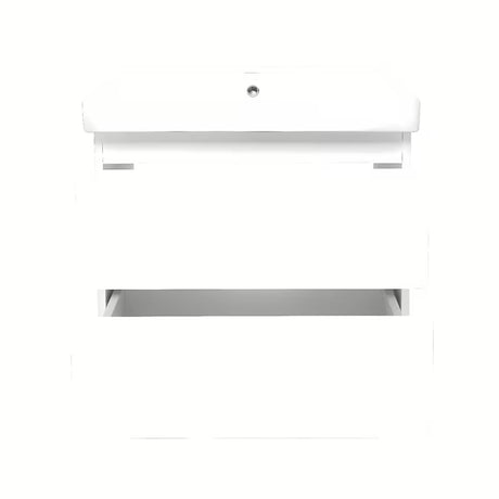 Viseća kupaonski ormarić s keramičkim umivaonikom SAT B-Way 1 u bijeloj boji sa sjajnom završnom obradom