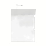 Viseća kupaonski ormarić SAT B-Way 1 s keramičkim umivaonikom u bijelom sjaju 59x50x45 cm.