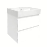 Viseća kupaonski ormarić s umivaonikom SAT B-Way 1 u bijeloj boji