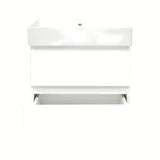 Viseća kupaonski ormarić s umivaonikom SAT B-Way 1 u bijeloj boji