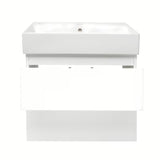 Viseća kupaonski ormarić s umivaonikom SAT B-Way 1 u bijeloj boji