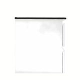 Viseća kupaonski ormarić SAT B-Way 1 s umivaonikom u sjajno bijeloj boji