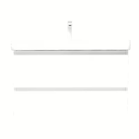 Viseća kupaonski ormarić s keramičkim umivaonikom SAT B-Way 1 u bijeloj boji, 79x50x45 cm.