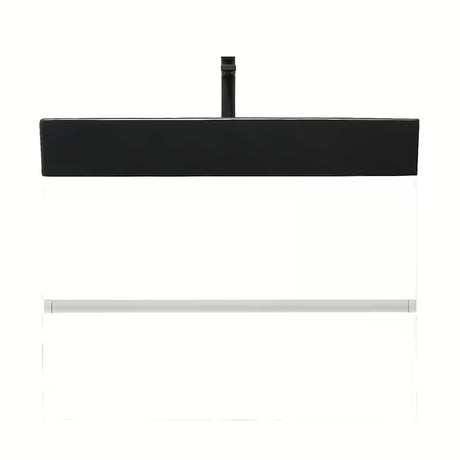 Viseća kupaonski ormarić s keramičkim umivaonikom SAT B-Way 1 u bijelom sjaju