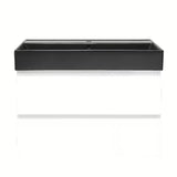 Viseća kupaonski ormarić s keramičkim umivaonikom SAT B-Way 1 u sjajnoj bijeloj boji, 79x50x45 cm.