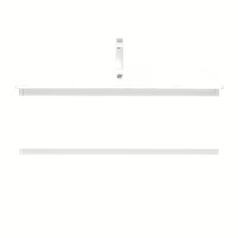 Viseća kupaonski ormarić s umivaonikom SAT B-Way 1 u sjajnoj bijeloj boji