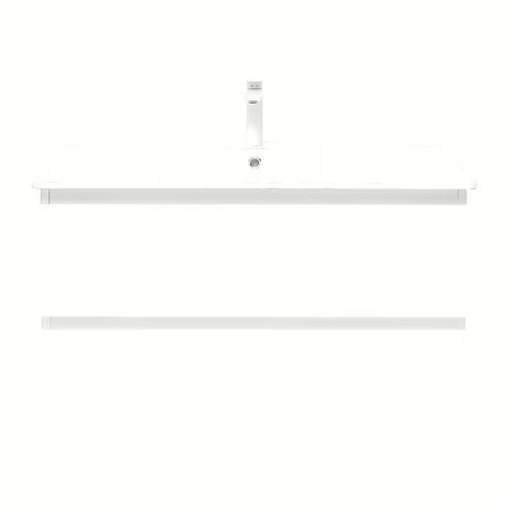 Viseća kupaonski ormarić s umivaonikom SAT B-Way 1 u sjajnoj bijeloj boji