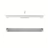 Viseća kupaonski ormarić s umivaonikom SAT B-Way 1 u bijelom sjaju s dvije ladice