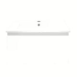 Viseća kupaonski ormarić s keramičkim umivaonikom SAT B-Way 1 u bijelom sjaju