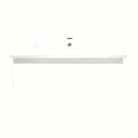 Viseća kupaonski ormarić s keramičkim umivaonikom SAT B-Way 1 u bijelom sjaju