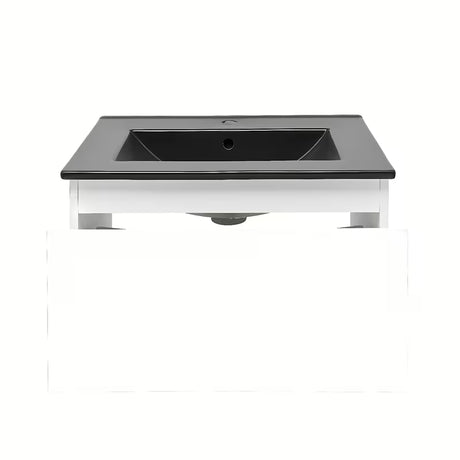 Viseća kupaonski ormarić s umivaonikom SAT B-Way 1 u bijelom sjaju