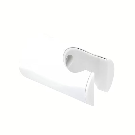 Zidni držač ručni tuševi SAT B-Way u mat bijeloj boji od čvrste plastike