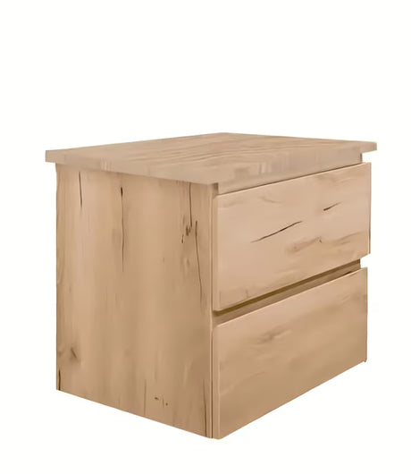 Viseća kupaonski ormarić SAT B-Way s pokrovnom pločom u dekoru hrasta i dvije ladice