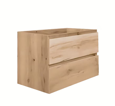 Viseća kupaonski ormarić SAT B-Way s pokrovnom pločom u dekoru hrasta i dvije ladice