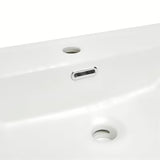 Namještajni dvostruki umivaonik SAT B-Way 121x46 cm u mat bijeloj boji s dva otvora pro slavinu