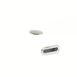 Namještajni keramički umivaonik SAT B-Way 60,5x46,5 cm u mat bijeloj boji s otvorom pro slavinu u sredini