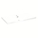 Bijeli keramički umivaonik za kupaonski ormarić SAT B-Way 100,5x46,3 cm s otvorom pro za slavinu u sredini