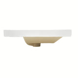 Bijeli keramički namještajni dvostruki umivaonik SAT B-Way s dva otvora pro slavinu i preljevom