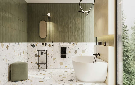 Zidni držač čaša SAT B-Way R u crnoj izvedbi s jednostavnim elegantnim dizajnom.