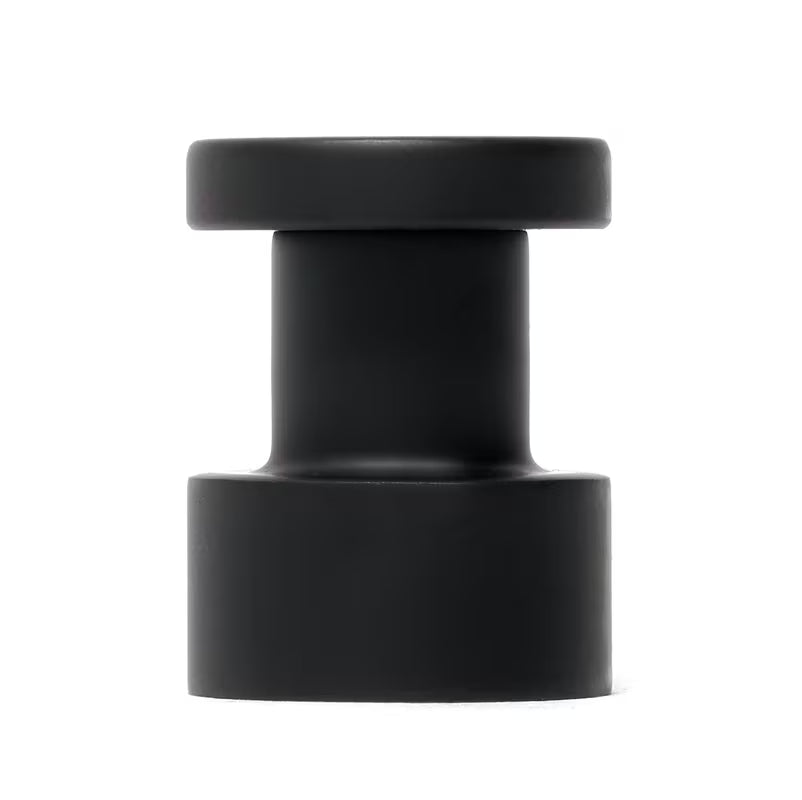 Crni zidni kukica SAT B-Way R za kupaonicu pro ručnike i ogrtače