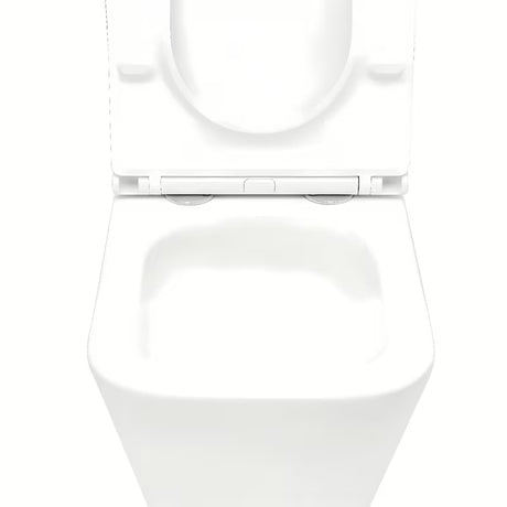 Bijeli WC kombi SAT B-Way s vrtložnim ispiranjem, vodokotlićem i sjedalom sa soft Close