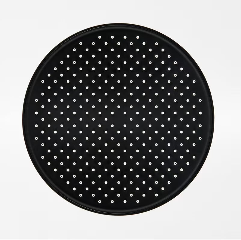 Nadglavni tuš SAT B-Way u mat crnoj izvedbi promjera 25,4 cm