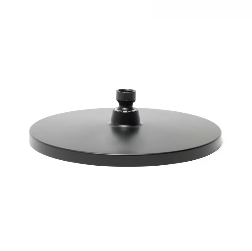 Nadglavni tuš SAT B-Way u mat crnoj izvedbi promjera 25,4 cm